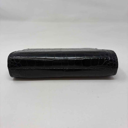 Pre-Owned Larroude Black Leather Handbag