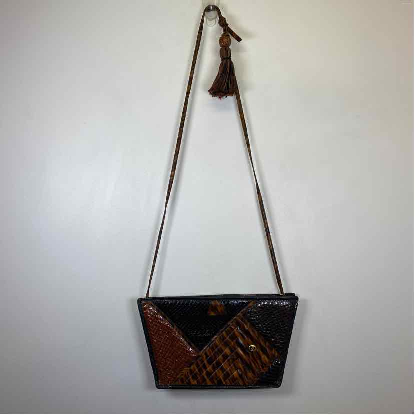 Pre-Owned C. Fiori Brown Multi Snake Handbag
