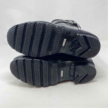 Pre-Owned Shoe Size 6 Hunter Black Booties