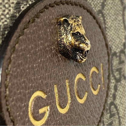 Pre-Owned Gucci Monogram Canvas Designer Handbag