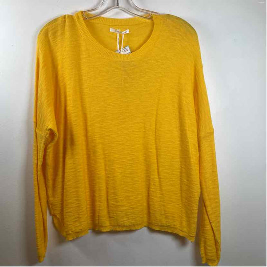Pre-Owned Size XS Stitch Drop Yellow Top