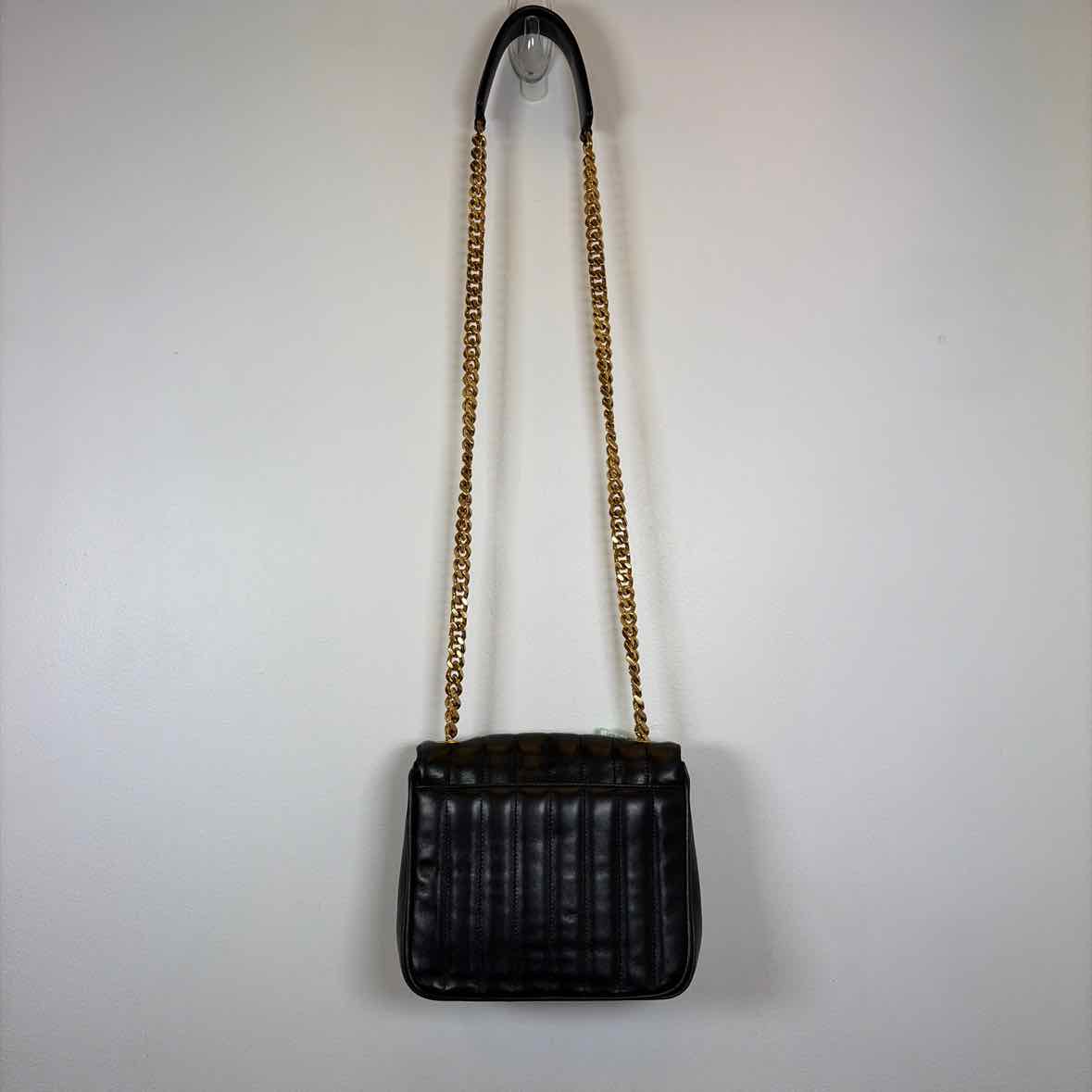 Pre-Owned Saint Laurent Black Leather Designer Handbag