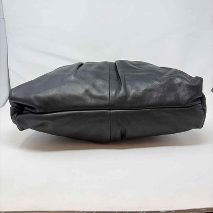 Pre-Owned Made in Italy Black Leather Handbag