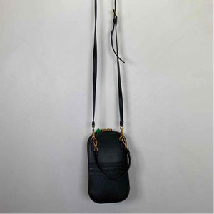 Pre-Owned Prada Black Leather Designer Handbag