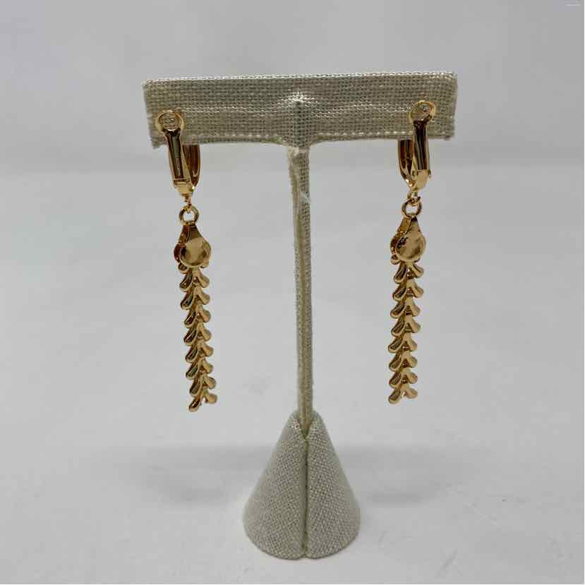 Gold Metal Earrings