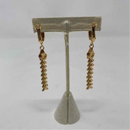 Gold Metal Earrings