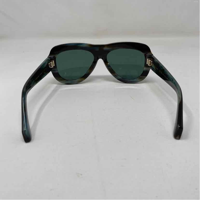 Pre-Owned Ferragamo Brown Multi Plastic Designer Sunglasses