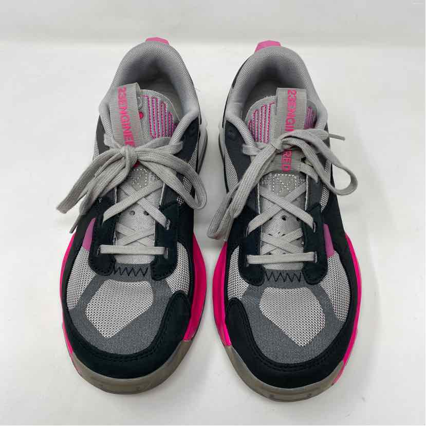 Pre-Owned Shoe Size 9 Air Jordan Grey/Pink Sneaker