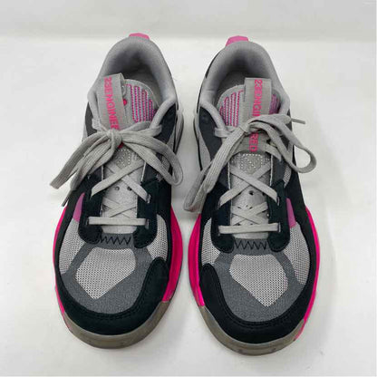 Pre-Owned Shoe Size 9 Air Jordan Grey/Pink Sneaker