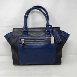 Pre-Owned Coach Black Leather Handbag