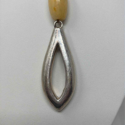 Pre-Owned Simon Sebbag Designs Brown Beaded Necklace