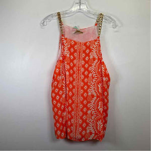 Pre-Owned Size 14/L Lilly Pulitzer Orange Multi Top