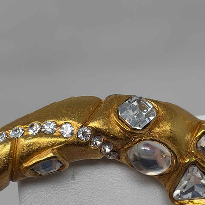 Pre-Owned Antigona Gold Multi Stones Brooch
