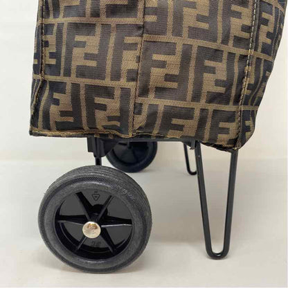 Pre-Owned Fendi Monogram Canvas Handbag