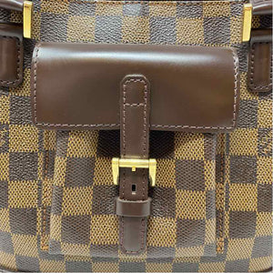 Pre-Owned Louis Vuitton Damier Eben Canvas Designer Handbag