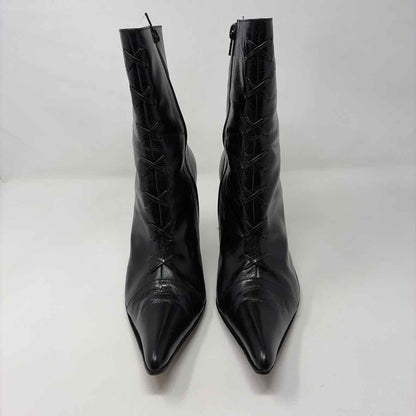 Pre-Owned Shoe Size 9.5 Charles David Black Boots