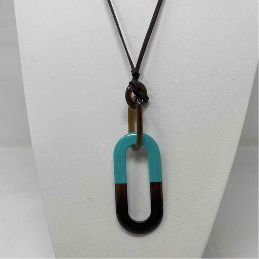 Pre-Owned Hermes Turq Multi Enamel Designer Jewelry