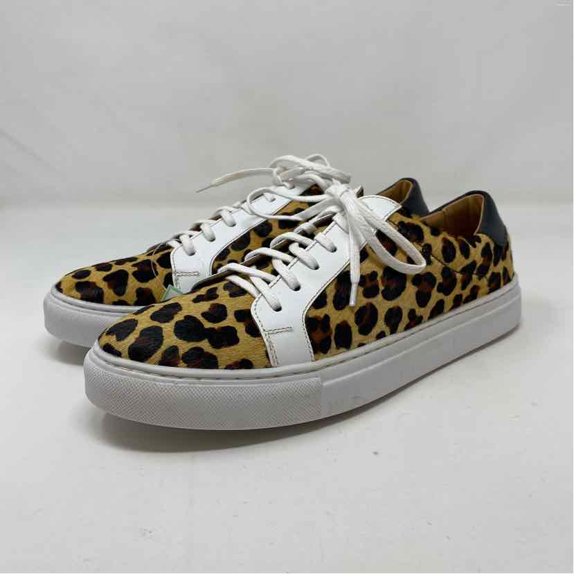 Pre-Owned Shoe Size 9 Patricia Green Leopard Sneaker