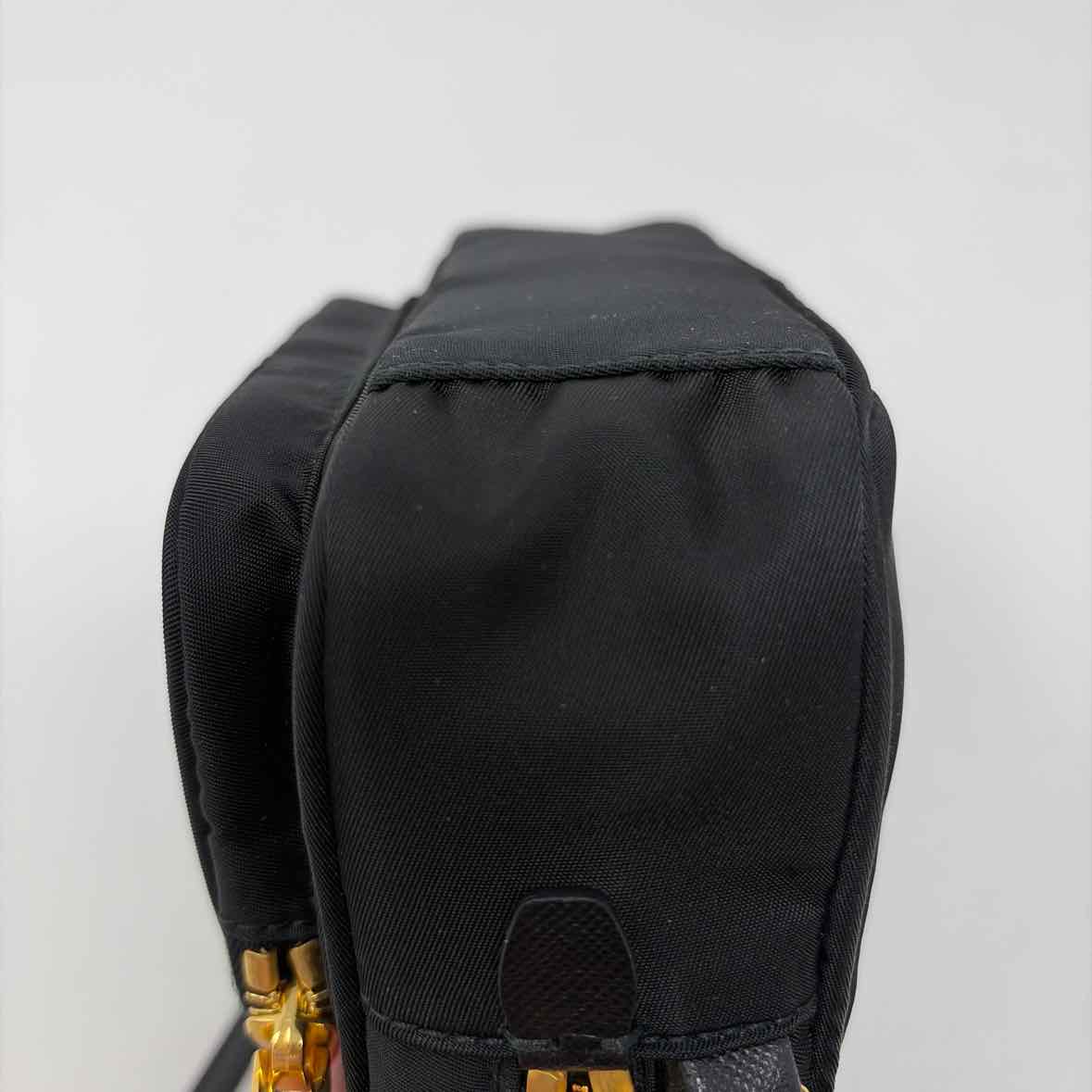 Pre-Owned Prada Black Nylon Designer Handbag