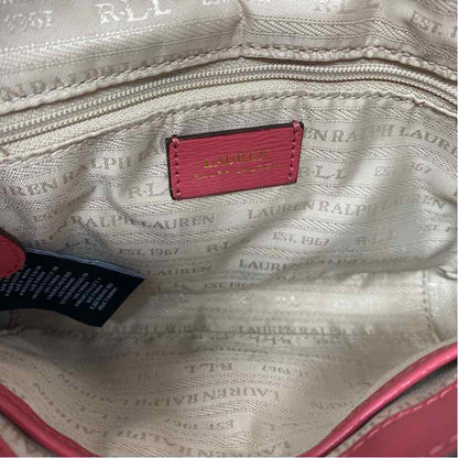 Pre-Owned Ralph Lauren Hot Pink Leather Handbag
