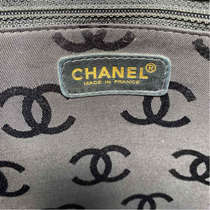 Pre-Owned Chanel Black Leather Designer Handbag