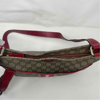 Pre-Owned Gucci Monogram Canvas Designer Handbag