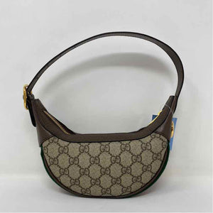 Pre-Owned Gucci Monogram Canvas Designer Handbag