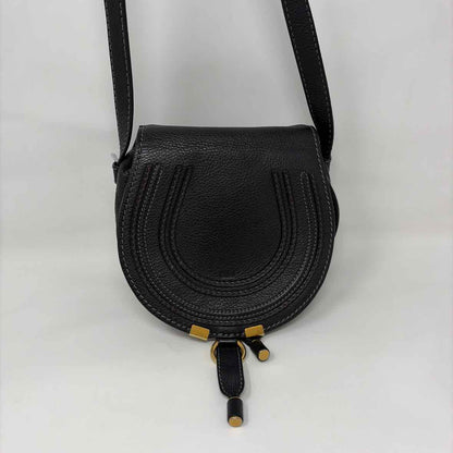 Pre-Owned Chloe Black Leather Designer Handbag