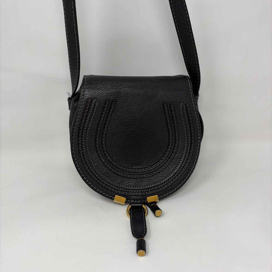 Pre-Owned Chloe Black Leather Designer Handbag