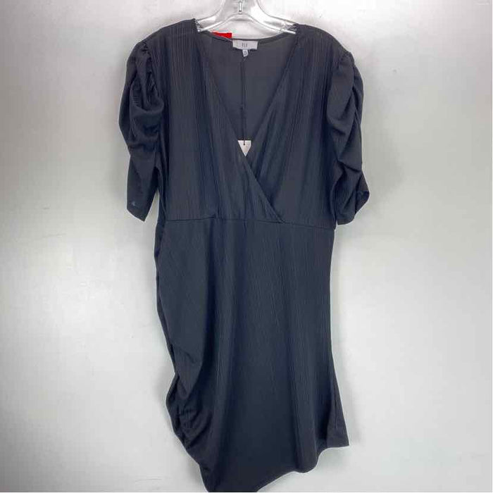 Pre-Owned Size XL NSR Black Casual Dress