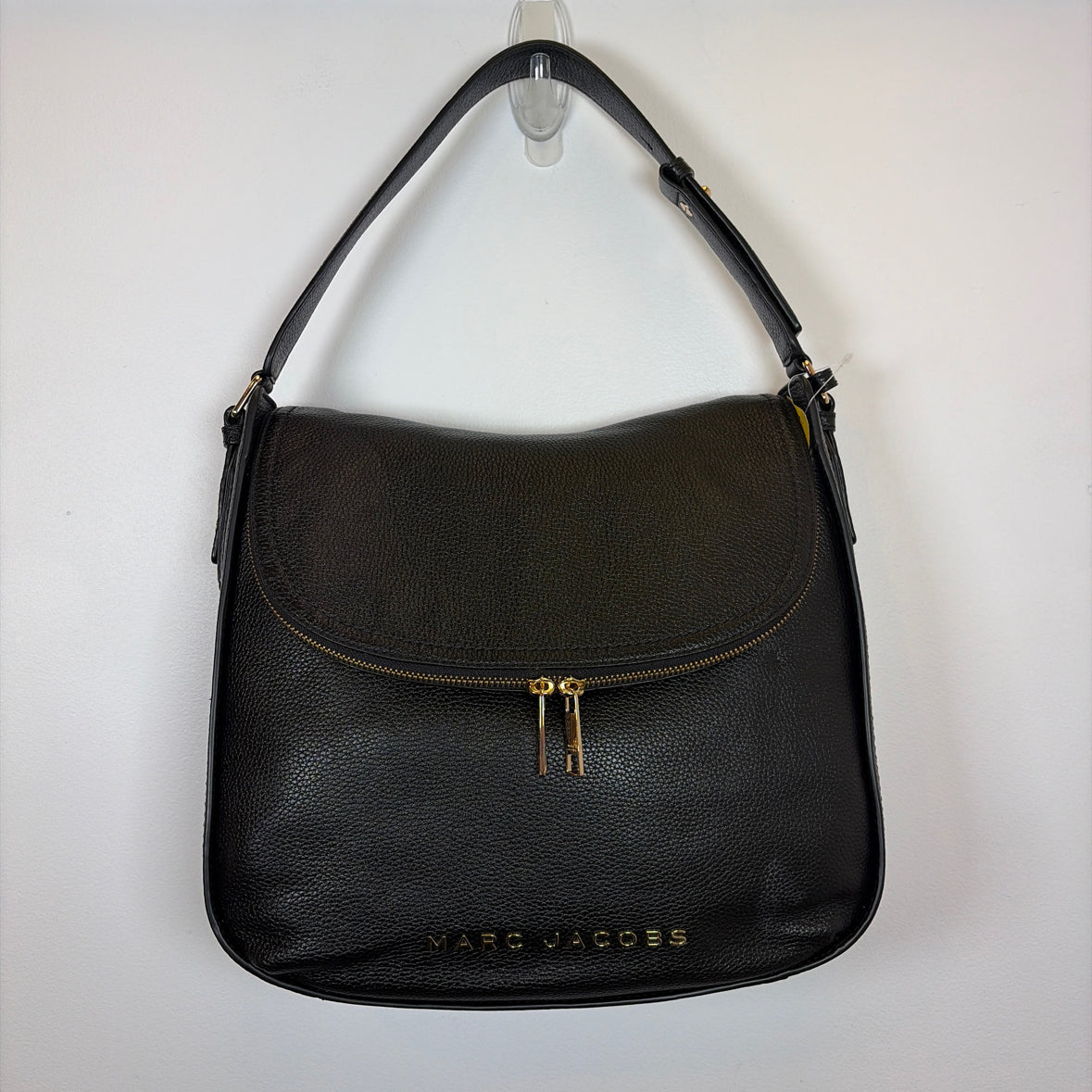 Pre-Owned Marc Jacobs Black Leather Handbag