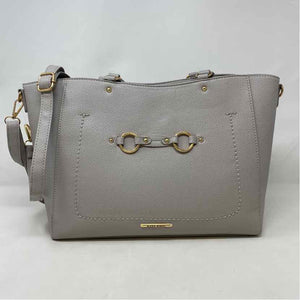 Pre-Owned Alexis Bendel Grey Leather Handbag