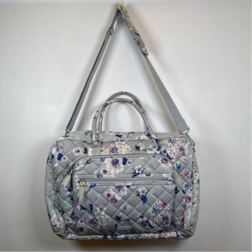 Pre-Owned Vera Bradley Blue Floral Fabric Handbag