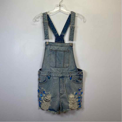 Pre-Owned Size S Dance & Marvel Denim Romper