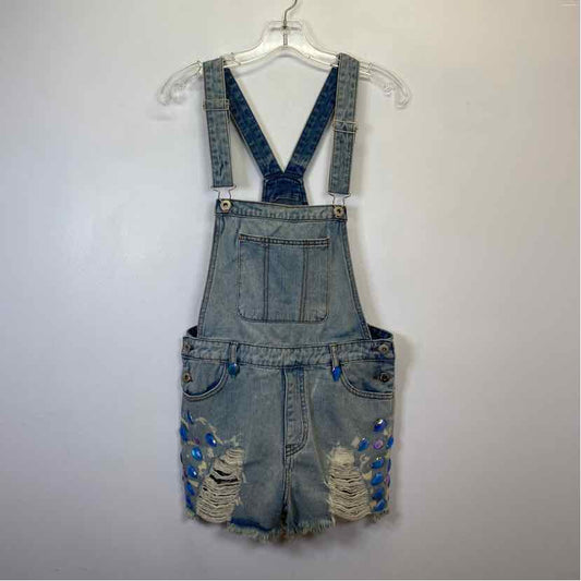 Pre-Owned Size S Dance & Marvel Denim Romper