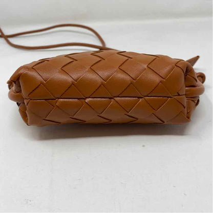 Cognac faux leather Handbag