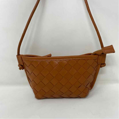 Cognac faux leather Handbag