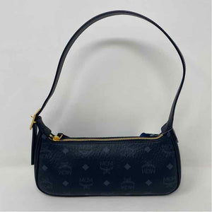 Pre-Owned MCM Black Leather Designer Handbag