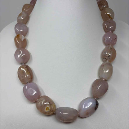 Pre-Owned Simon Sebbag Designs Pink Stones Necklace