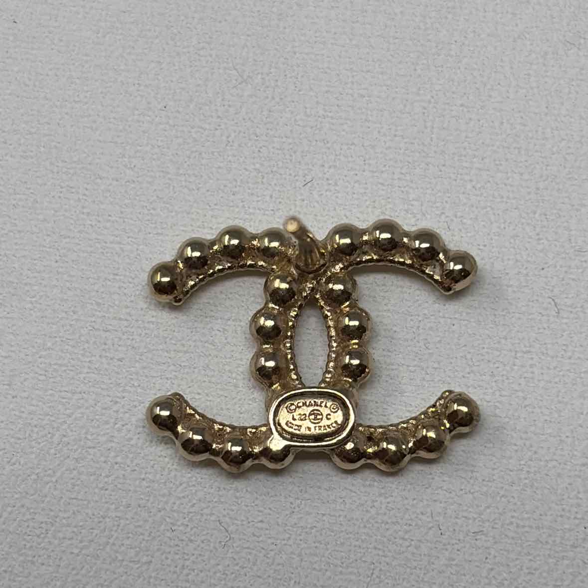 Pre-Owned Chanel Gold Metal Designer Jewelry