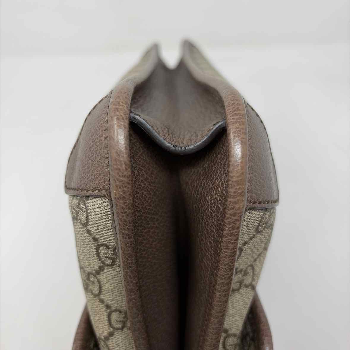 Pre-Owned Gucci Monogram Canvas Designer Handbag