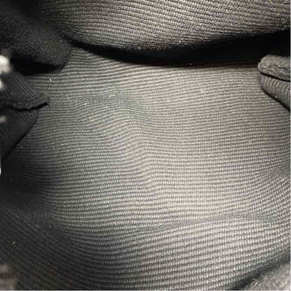 Pre-Owned Boutique Black/White Woven Handbag