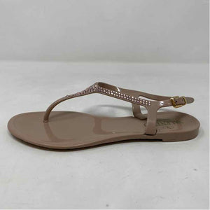 Pre-Owned Valentino Beige Plastic Shoe Size 5.5 Designer Shoes