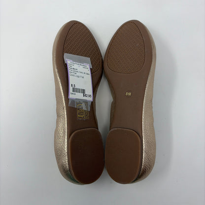 Pre-Owned Shoe Size 8.5 Tory Burch Gold Flats