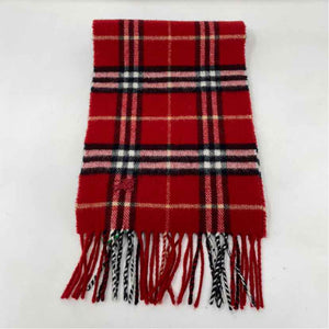 Pre-Owned Burberry Buffalo Check Wool Designer Scarf