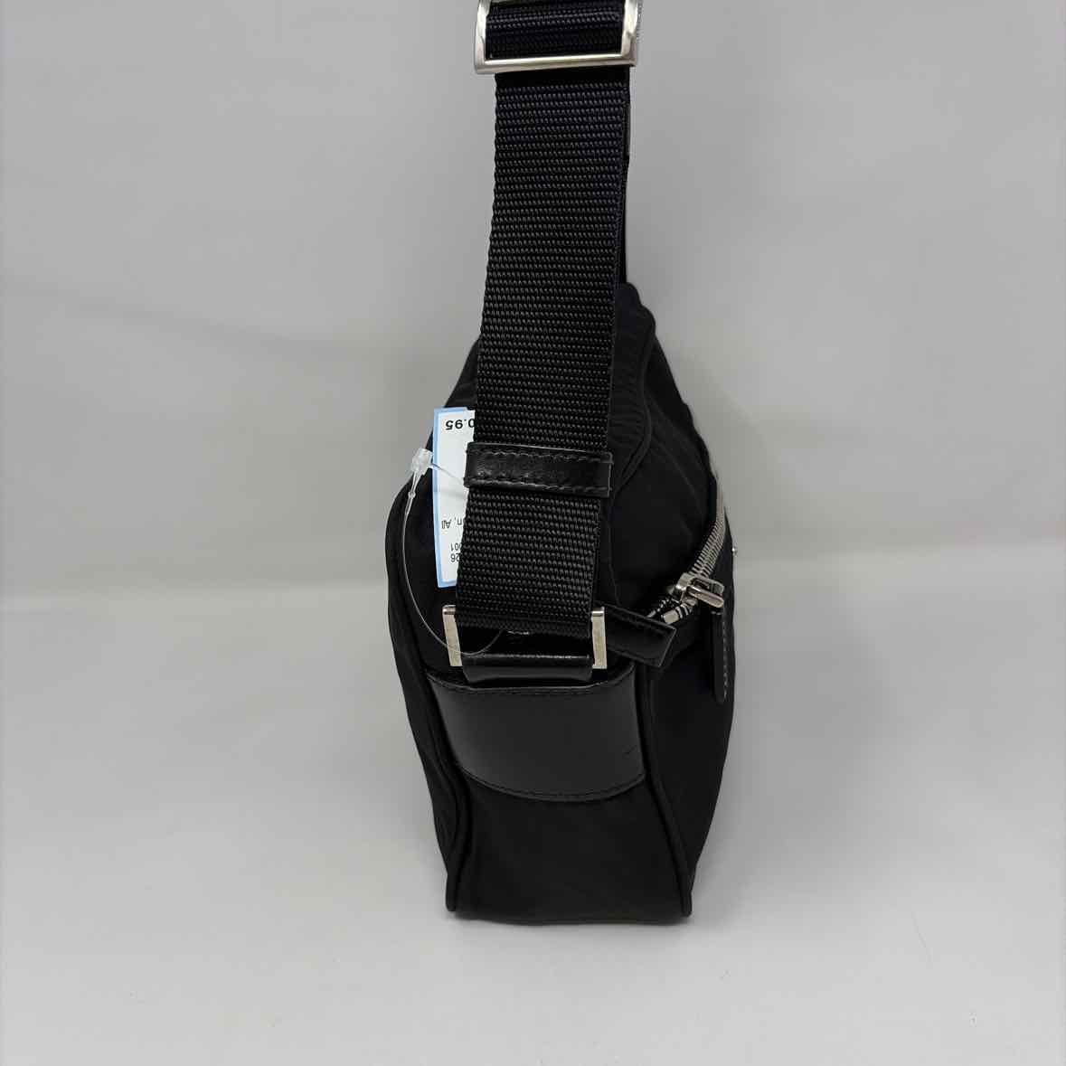 Pre-Owned Prada Black Nylon Designer Handbag