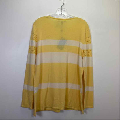 Pre-Owned Size L Neiman Marcus Yellow Sweater