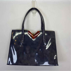Pre-Owned Cara Grey Multi Patent Handbag