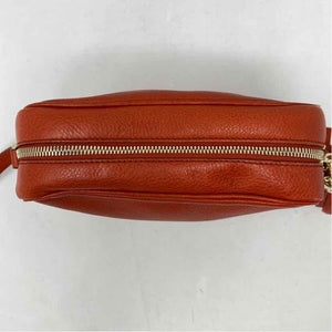 Pre-Owned Gucci Orange Leather Designer Handbag