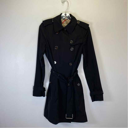 Pre-Owned Burberry Brit Black Polyester Women Size 4 Designer Clothes